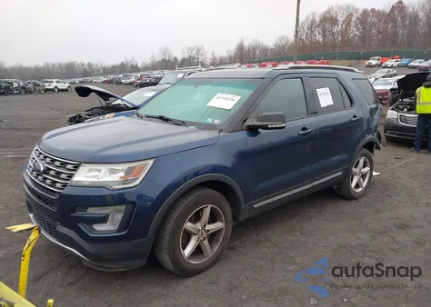 2017 Ford Explorer Xlt из США, поврежденный, VIN 1FM5K8D8XHGA31110